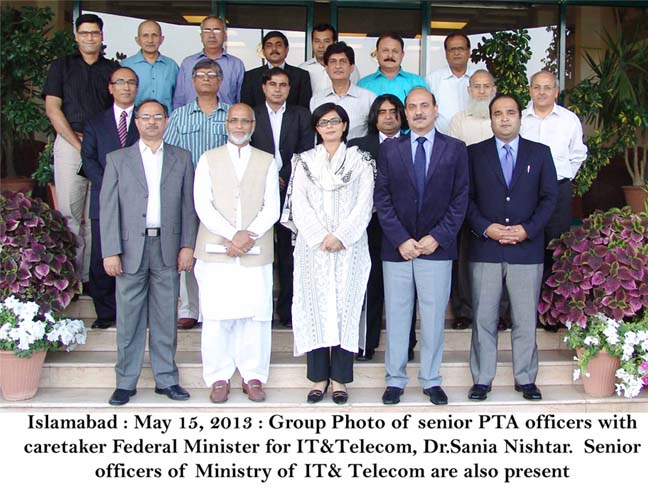 group photo of pta officers and federal minister