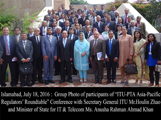 group photo of participants of itu-pta